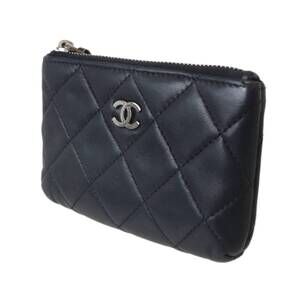 CHANEL Authentic Black Wallet